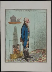 The Comforts of a Rumford Stove, 1800
